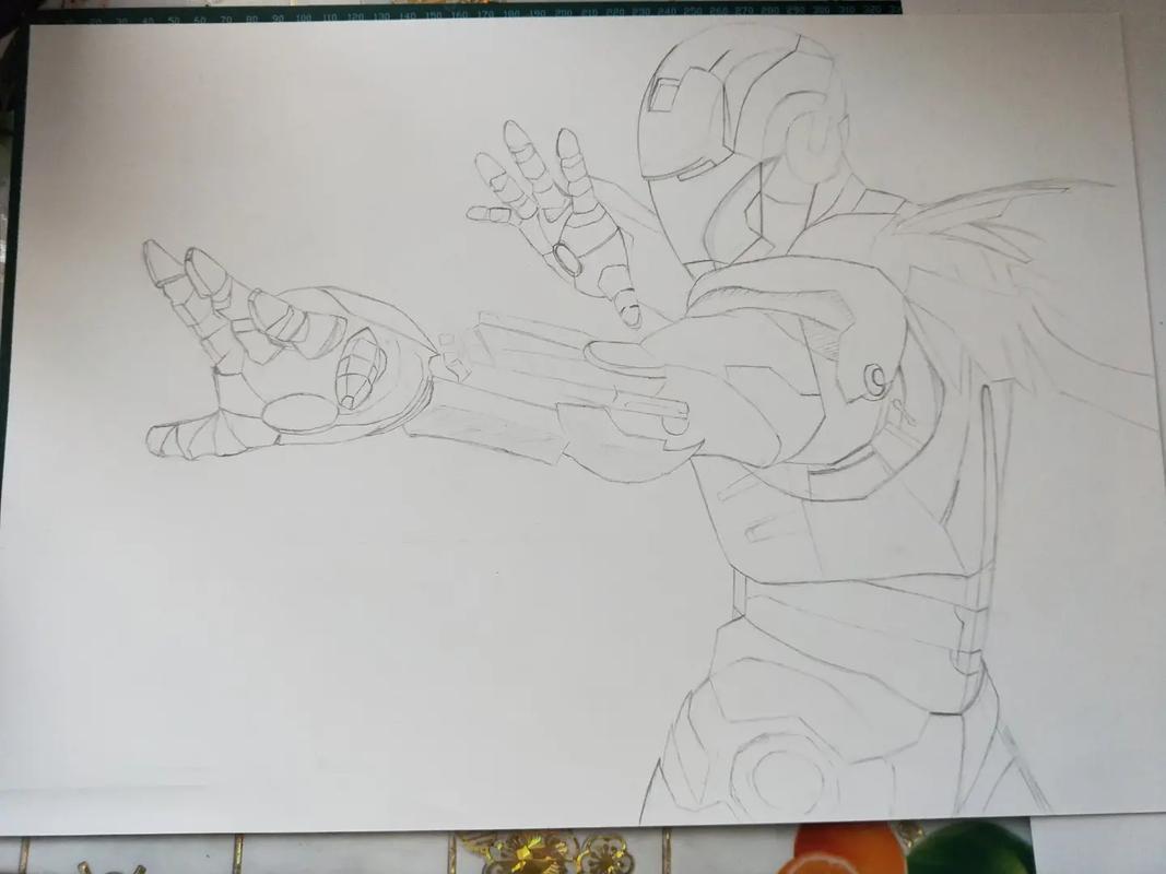 illustrator绘画钢铁侠教程