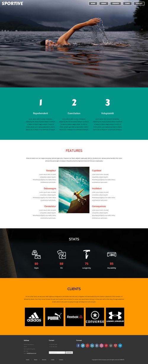jquery mobile 网站模板