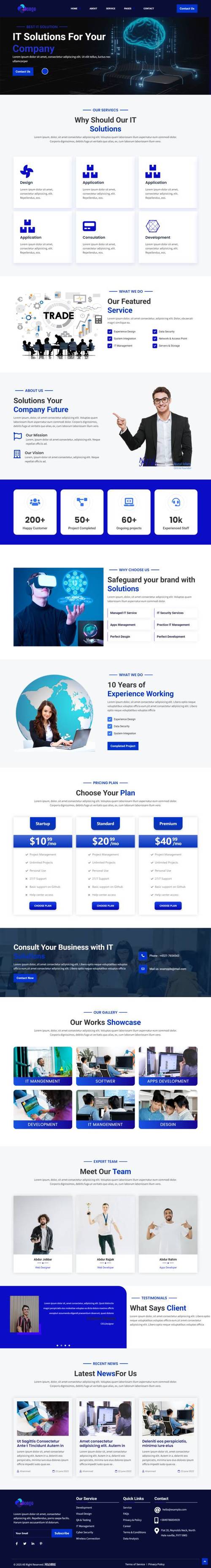 简单的jquery网页模板下载地址