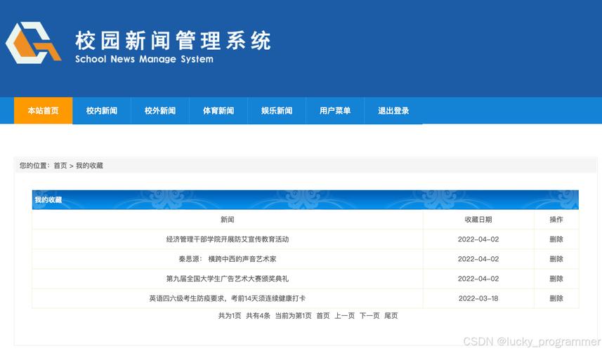 bootstrap设计新闻网页模板