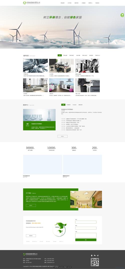 企业网站div css整站免费模板