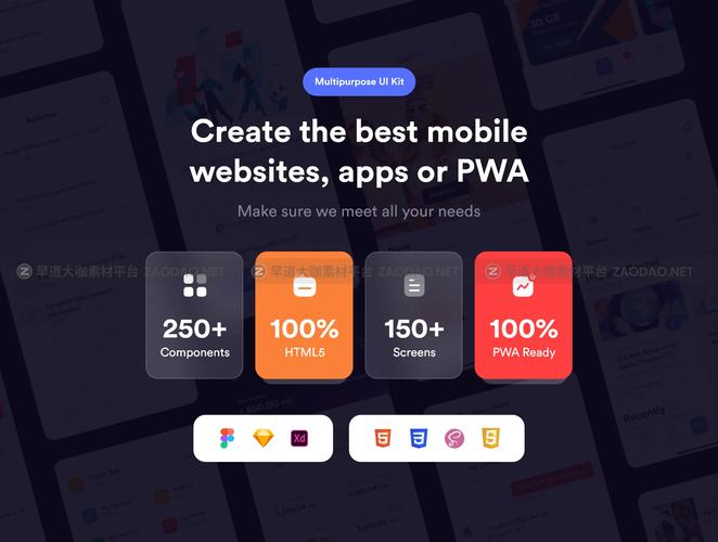html5 app展示模板免费下载