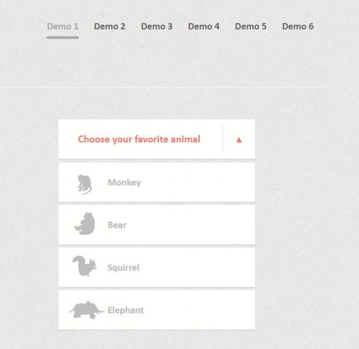 简单手机网页下拉菜单导航html