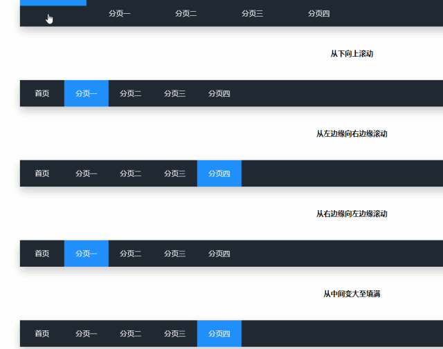 js脚本可以做出网页哪些动态效果