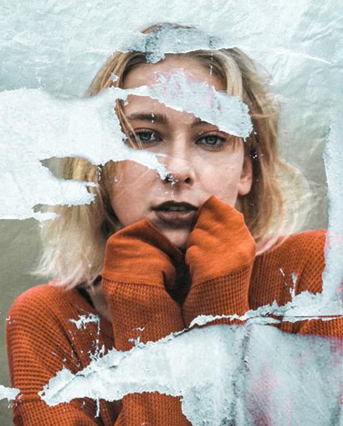 ps怎么做出破纸而出的效果教程