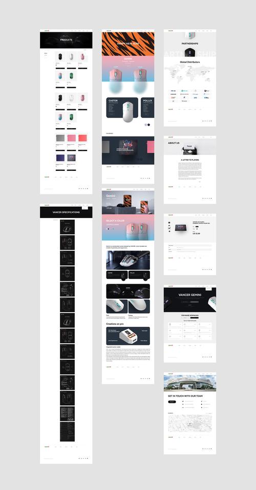 手机网页页面模板html源码下载