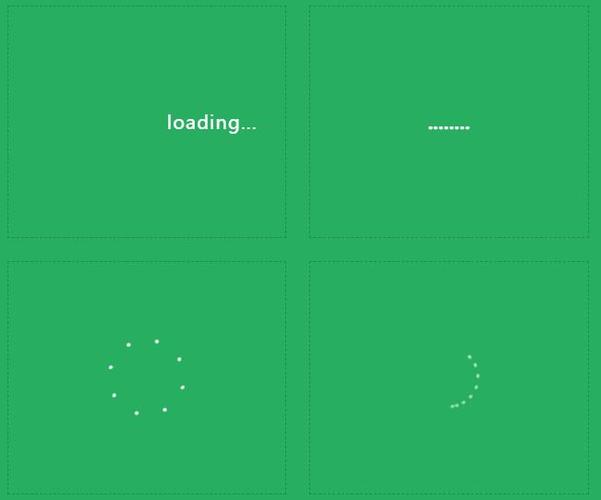 网页中的loading是怎么做的