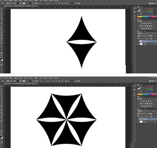 ps绘制不规则几何背景图案教程