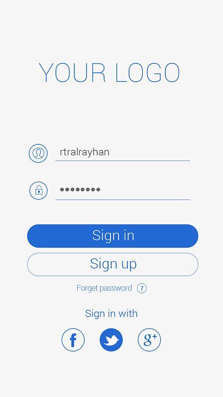 bootstrap登录模板 手机版