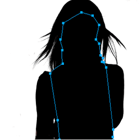fireworks钢笔抠图教程