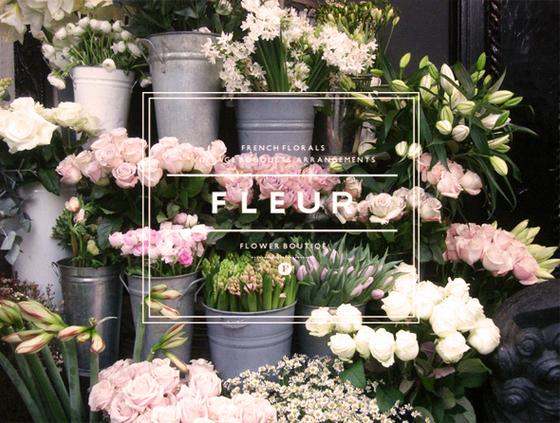 鲜花店网站页面-欧美模板1psd