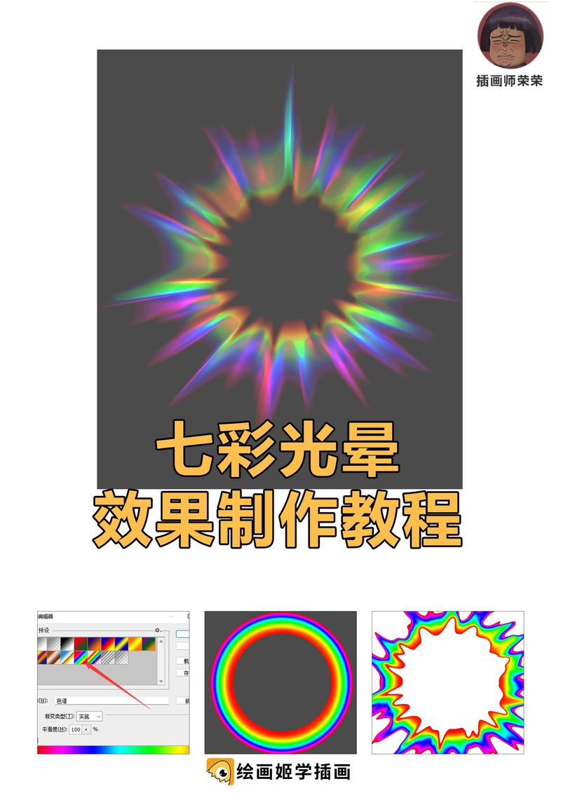 photoshop镜头光晕教程