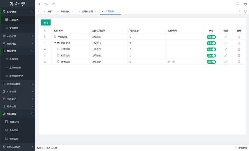 bootstrap cms 模板