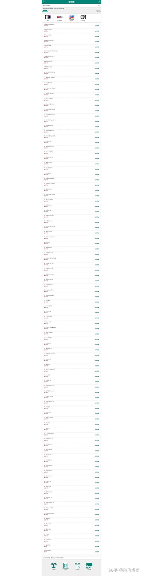 手机网页模板 php代码下载