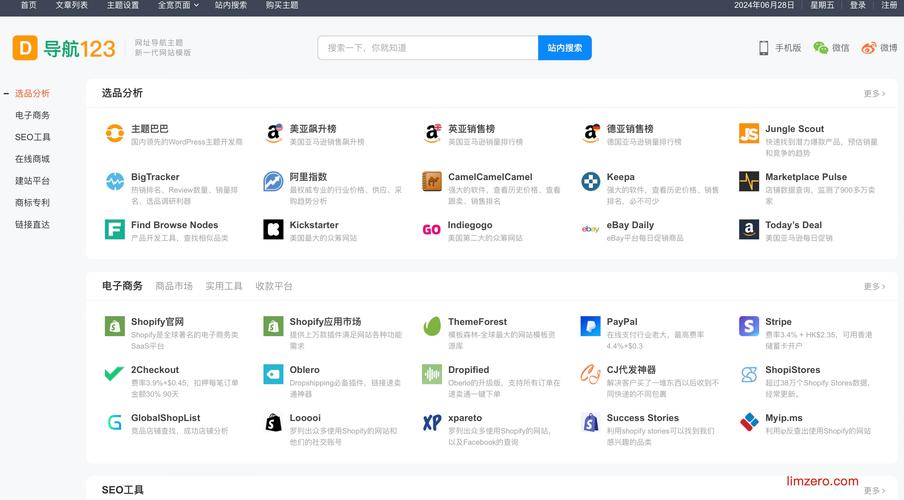 免费wordpress模板下载
