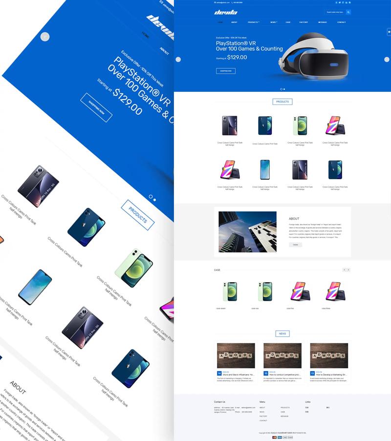 bootstrap企业网站模板