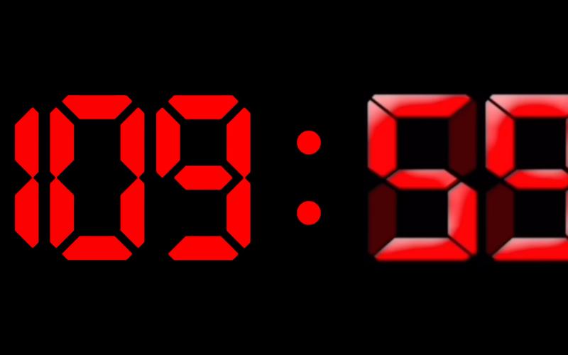 网站上线倒计时html5模板
