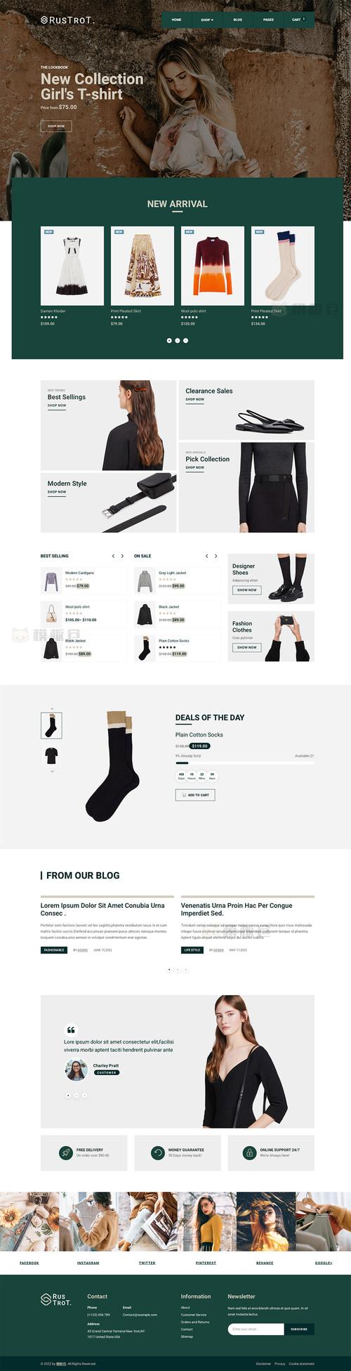 html电子商务网站模板下载