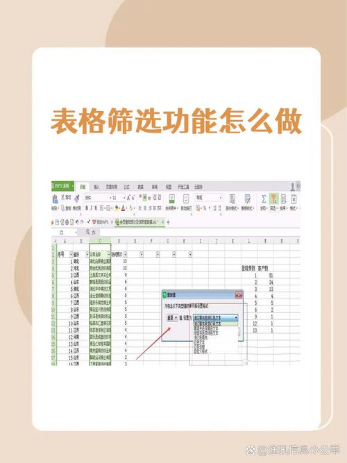 php信息分类筛选教程