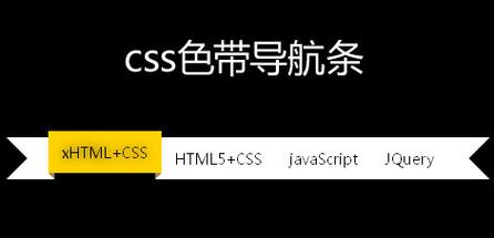 css怎么使网页导航栏高亮