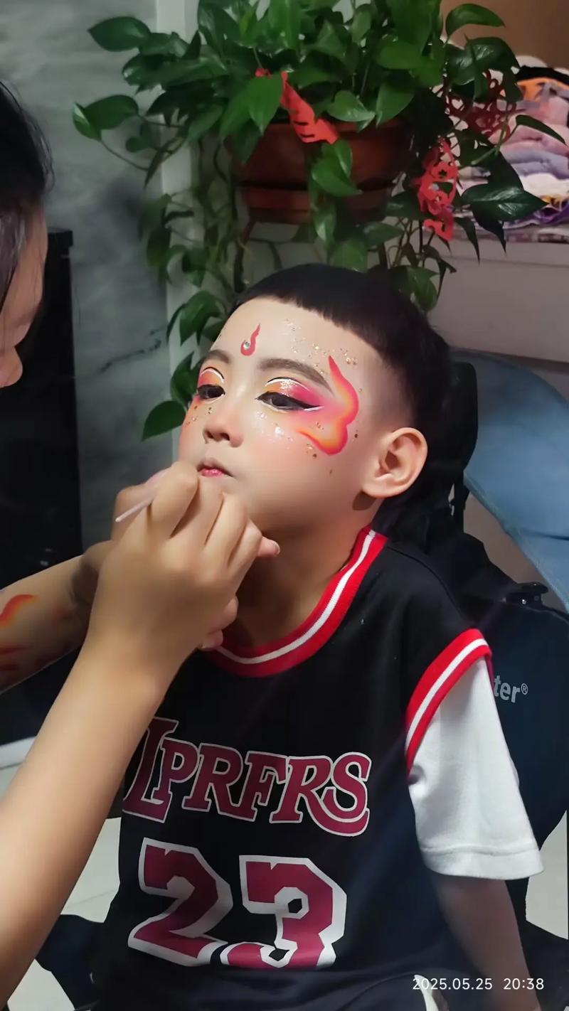幼儿园演出画妆法教程