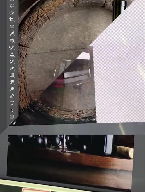 ps扣透明玻璃杯教程