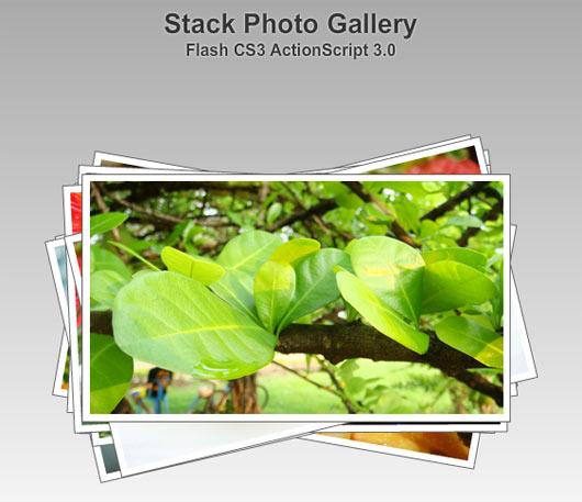 flash xml相册模板