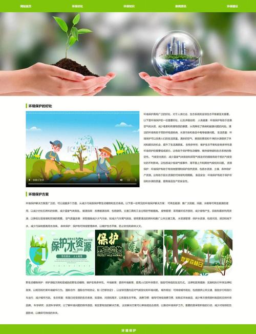 html静态网页模板下载