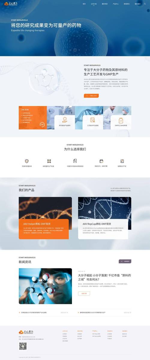 好看的网页首页模板布局