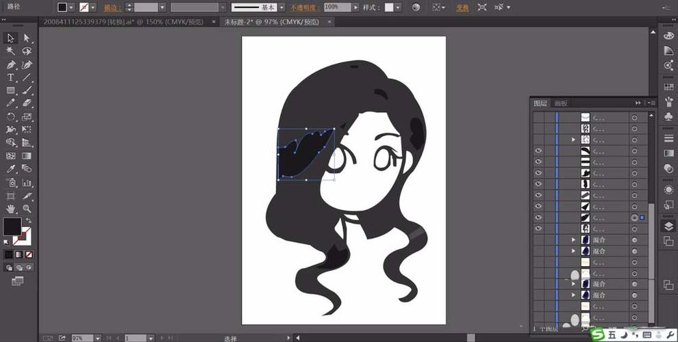 ai手绘板绘画教程