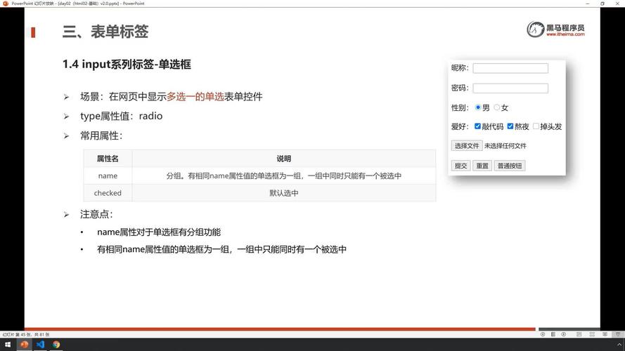 html 单选框 模板