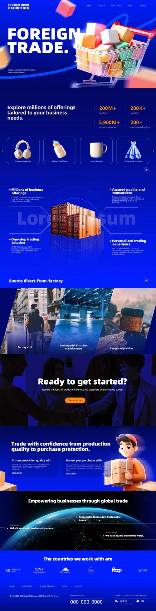 网页自适应屏幕大小模板