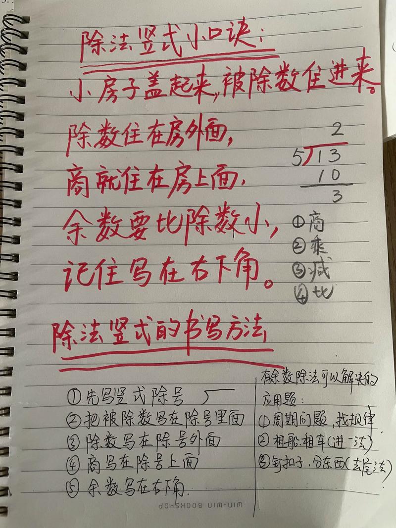 万位除法竖式教程